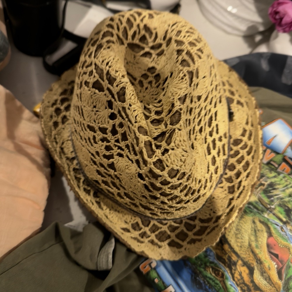 Peter Grimm Woven Cowboy Hat Womens